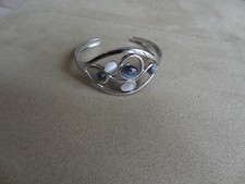 Bracelet métal argenté d'occasion Bracelet métal argenté d'occasion  Villecresnes