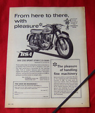 Bsa 250 sport for sale  DUNSTABLE