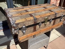 Antique steamer trunk for sale  YORK