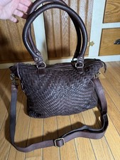Bolsa tiracolo Bed Stu Susanne teca couro rústico tecido marrom bronze comprar usado Bolsa tiracolo Bed Stu Susanne teca couro rústico tecido marrom bronze comprar usado  Enviando para Brazil