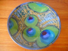 Dartington pottery peacock for sale  EXETER