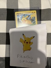 Pikachu spinner card for sale  LONDON