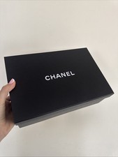 Caixa de papel preta Chanel caixa de presente vazia caixa de sapatos 12 pol*8,25 pol*4 pol comprar usado  Enviando para Brazil