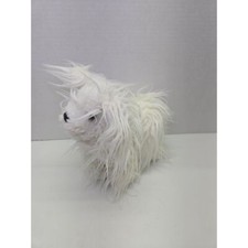 Battat White Lhasa Apso Long Furry Puppy Dog 9" brinquedo de pelúcia animal comprar usado  Enviando para Brazil