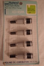 Canetas plotter NOS Roland DG cor preta 0,4 mm largura de linha XD-4SPA  comprar usado  Enviando para Brazil