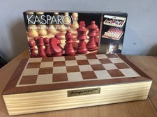 Kasparov wood chess for sale  COVENTRY