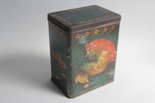 Lithographed tin cookie d'occasion  Expédié en Belgium