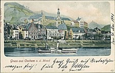 Ansichtskarte cochem mosel gebraucht kaufen  Eggenstein-Leopoldshafen