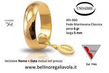 Fede nuziale unoaerre usato  Avola