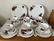 Vintage mismatched burgundy for sale  BRACKLEY