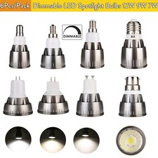 6x Foco LED Regulable Cob Iluminación Luces Lámparas 2700K 5000K 12V Y Luz segunda mano  Embacar hacia Mexico