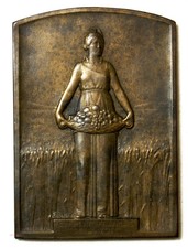 Médaille plaque bronze d'occasion  Avignon