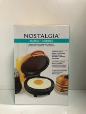 Nostalgia mini griddle for sale  BRISTOL