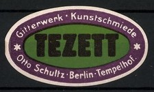 Reklamemarke gitterwerk kunsts gebraucht kaufen  Berlin