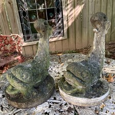 Pair cast stone for sale  Black Mountain