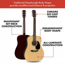 Fender squier dreadnought for sale  La Crosse