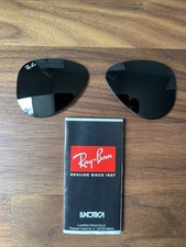 Lentes de vidro Ray Ban Aviator 52 mm originais g-15, usado comprar usado  Enviando para Brazil