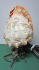 Muschellampe antik iger gebraucht kaufen  Oldenburg (Oldenburg)
