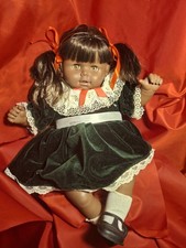 Bambola nera vintage usato  Alba