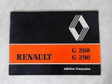 Utilisation renault g290 d'occasion  Cosne-Cours-sur-Loire