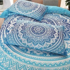 Indio Handmade Floral Mandala Arte Juego de Cama Colcha comprar usado  Enviando para Brazil