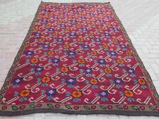 Tapete de área, Tapete vintage, Tapete feito à mão, Tapete Boho, Decoração para casa, Tapetes de entrada 68"x111" comprar usado  Enviando para Brazil