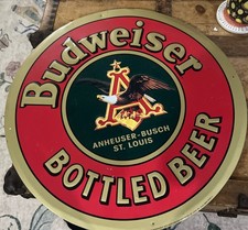 Vintage metal budweiser for sale  Greenville