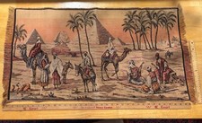 Vintage egyptian tapestry for sale  Bloomington