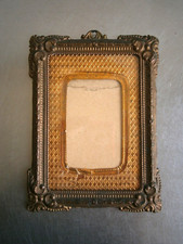 Moldura para foto final 19º S papel cobre padrão dourado St Classic View 8x5 antiga comprar usado  Enviando para Brazil