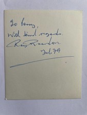 Ray Reardon - Campeão de sinuca - Autógrafo original assinado à mão comprar usado  Enviando para Brazil