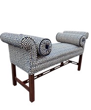 Chippendale upholstered roll for sale  Mount Laurel