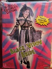 Usado,  Fantasia de Halloween noiva viúva negra para meninas tamanho 4-6  comprar usado  Enviando para Brazil