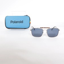 Polaroid, okulary przeciwsłoneczne, okrągłe, niebieskie, męskie #Vqa na sprzedaż  PL
