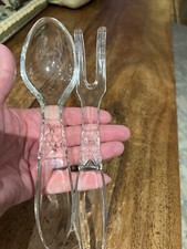Vintage glass serving for sale  SUTTON