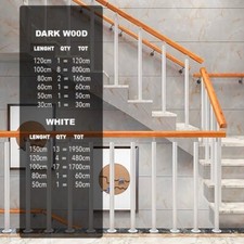Wooden stair hand for sale  LONDON