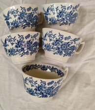Tasses anglaise décor d'occasion  Concarneau