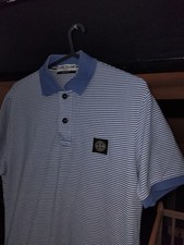 Usado, Camisa polo listrada Stone Island (M MÉDIA) estilo marina NÃO JAQUETA JUMPER COAT comprar usado  Enviando para Brazil