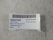 Kia sportage seat for sale  SKELMERSDALE