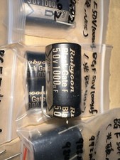1 peça capacitor Rubycon Black Gate F 1000uF/50V NOVO ESTOQUE ANTIGO comprar usado  Enviando para Brazil