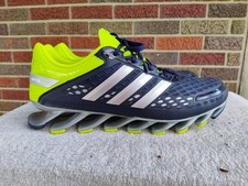 Tênis esportivo masculino tamanho 13 Adidas Spring Blade Razor azul marinho/limão comprar usado  Enviando para Brazil