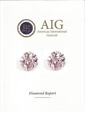 Coppia diamanti rosa usato  Italia