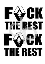 Renault rest stickers for sale  GRIMSBY