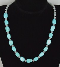 Collier turquoises naturelles d'occasion  Montendre