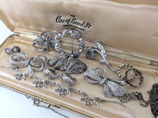 Vintage marcasite jewellery for sale  STOKE-ON-TRENT