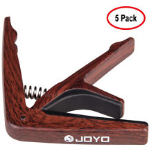 JOYO 5-Lote Guitarra Capo Clipe Acústico Braçadeira de Instrumento de Cordas de Guitarra + Escolha Grátis comprar usado  Enviando para Brazil