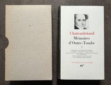 Pleiade chateaubriand memoires d'occasion  Strasbourg-