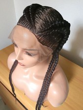Black cornrow braided for sale  LONDON