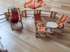 Goki puppenhaus gartenmöbel gebraucht kaufen  Bergisch Gladbach