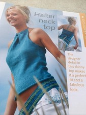 Knitting pattern halter for sale  WOODBRIDGE