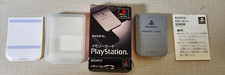 Cartão de memória cinza PlayStation 1 PS1 SCPH-1020 caixa na caixa oficial fabricante de equipamento original VENDEDOR DOS EUA comprar usado  Enviando para Brazil